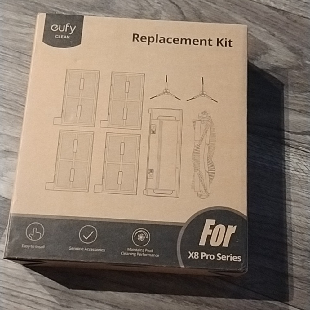 Eufy replacement parts kit for X8 pro series robot vacuum